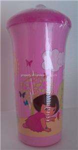 NEW Childrens Character Tumbler Cup With Lid & Straw  