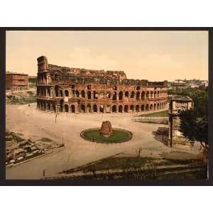 The Colisuem and Meta Sudans, Rome, Italy 