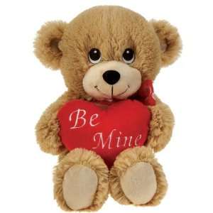  11 Sitting Valentine Bear with Be Mine Heart Case Pack 