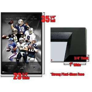  Framed Nfl Play Callers Poster Brady Romo Brees Fr 1080 