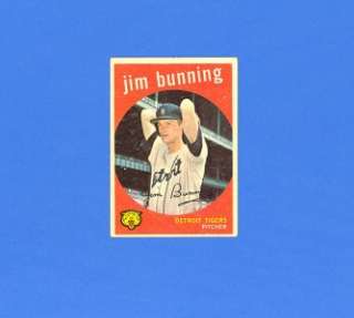 JIM BUNNING 1959 TOPPS #149   NO CREASES!! MUST SEE!!  