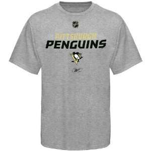    Reebok Pittsburgh Penguins Ash Subzero T shirt: Sports & Outdoors