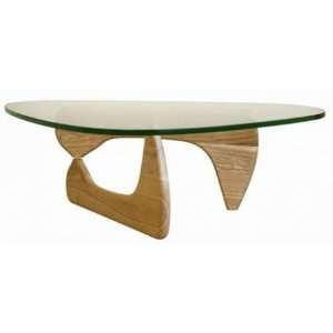  416 Noguchi Series Wood Base Coffee Table: Natural: Home 