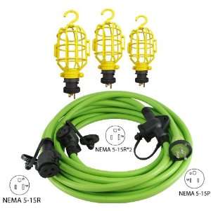  Cord W/ 3 String Light Kit STW 14AWG P/nPNG314 25G3