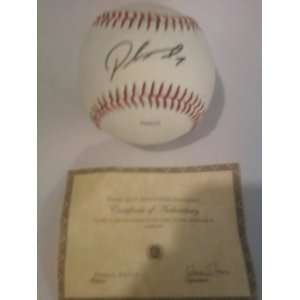  Pedro Feliz Autographed Ball (With Cirt. Of Auth.): Sports 