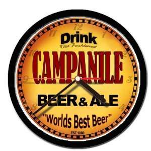  CAMPANILE beer and ale cerveza wall clock: Everything Else