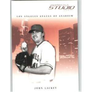  2005 Studio #8 John Lackey   Anaheim Angels (Baseball 