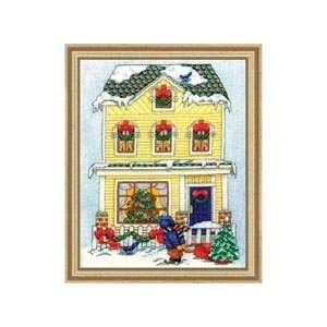  Home for Christmas Kit Counted Cross Stitch Kit: Arts 