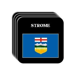  Alberta   STROME Set of 4 Mini Mousepad Coasters 