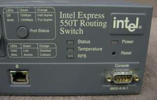 Intel Express 550T Routing Switch Router Hub 8 Ports  