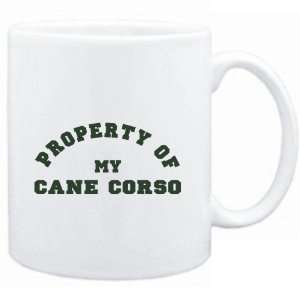    Mug White  PROPERTY OF MY Cane Corso  Dogs: Sports & Outdoors