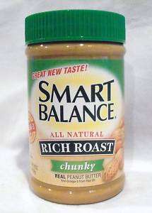 Smart Balance Rich Roast Omega Peanut Butter Chunky  
