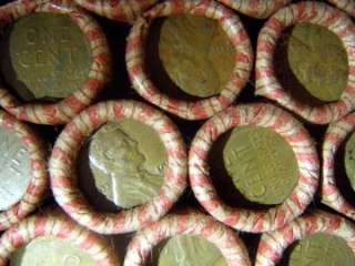 Old Unsearched Wheat Penny Rolls Set US Coin Lot http//www.auctiva 