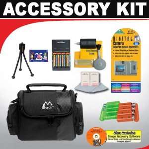 Advanced Accessory kit for Canon PowerShot Pro Series S3IS,S5 IS 8.0MP 