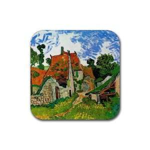  Village Street in Auvers By Vincent Van Gogh Square 