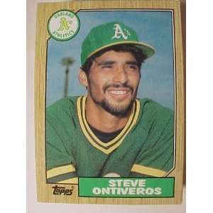 1987 Topps #161 Steve Ontiveros [Misc.]:  Sports & Outdoors