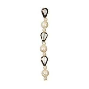 Cousin Beads Jewelry Basics Bead Strands Glass/Drop/Ecru/Pearl 8.5; 3 