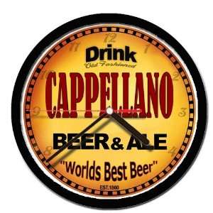  CAPPELLANO beer and ale cerveza wall clock: Everything 