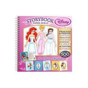  Disney Storybook Princess Paper Dolls Book: Toys & Games