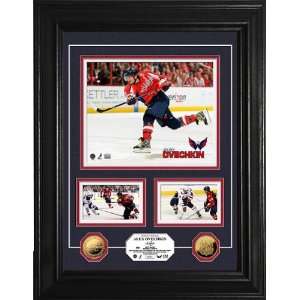  Alexander Ovechkin 24KT Gold Coin Marquee Photo Mint 