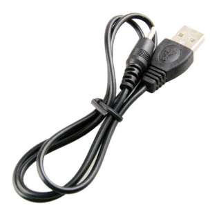 New 2.5mm DC Plug  MP4 to PC USB Power Speaker Cable  