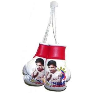  Manny Pacman Pacquiao mini Gloves Red Pair: Everything 