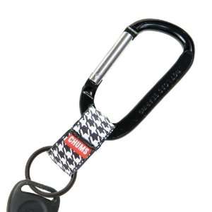  Chums Rasta Aluminum Carabiner Keychain