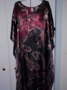 Womans Satiny Caftans > One Size Fits Most > NEW w/Tags  
