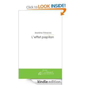 effet papillon (French Edition): Jasmine Dziadon:  Kindle 