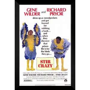 Stir Crazy FRAMED 27x40 Movie Poster: Richard Pryor: Home 