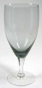 Fostoria Crystal Debutante Gray Water Goblet Glass Stem  