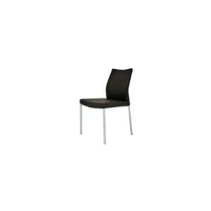  Soho Concept Pasha Chrome Leatherette Chair: Home 