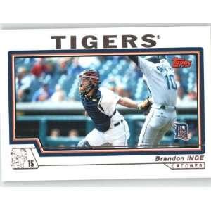  2004 Topps #199 Brandon Inge   Detroit Tigers (Baseball 
