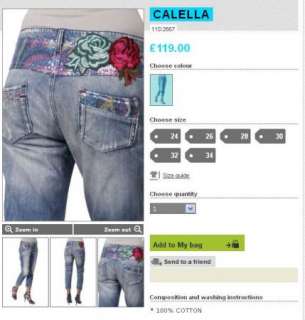 Neu 2011!!!! Desigual Jeans CALELLA 11D2667  