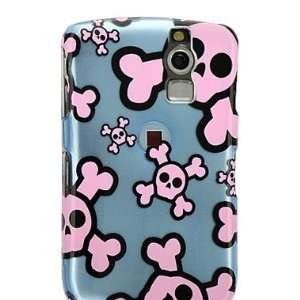   Curve   Cool Blue Pink Skulls Cartoon Print Cell Phones & Accessories