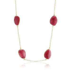  Mary Louise Ruby Red Necklace: Jewelry