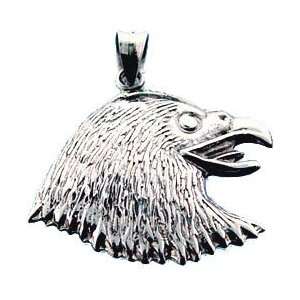  Bald Eagle Sterling Silver Patriotic Pendant Jewelry