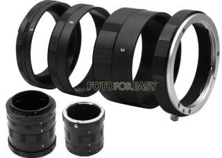   set provides 3 extension tubes that can be added between the camera
