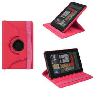  kindle Fire Accessories by VanGoddy Electric Pink Modern Melrose 