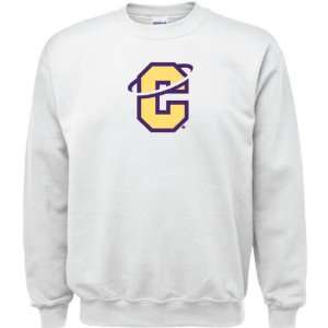 Carroll College Fighting Saints White Youth Logo Crewneck Sweatshirt
