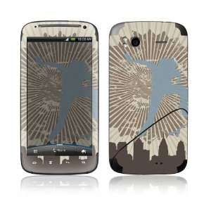 Explore the City Decorative Skin Decal Sticker for HTC Sensation Z710e 