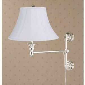  Laura Ashley SNL911 WST442 State Street Silver Wall Light 