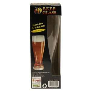  XL Giant Beer Glass, Holds 5 Beers Case Pack 4: Home 
