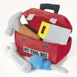   Boys Plush Toy Tool Box w/Accessories, Pretend Play, Party Toys Toys