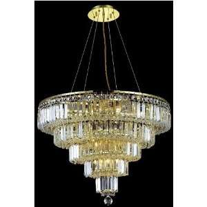  Maxim Collection 14 Light 26ö Gold Crystal Chandelier 