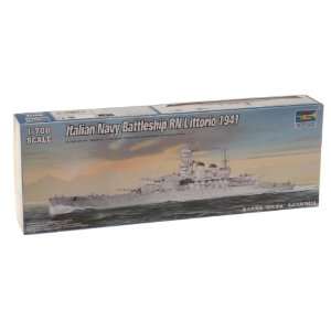 1/700 RN Littorio Italian Battleship 1941 Toys & Games