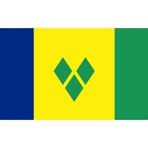  St. Vincent and The Grenadines 6 x 10 Nylon Flag Patio 