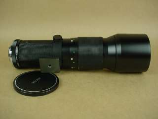 Vivitar 400mm 5.6 Olympus OM Long Telephoto lens MInty  