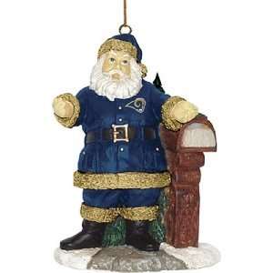  St. Louis Rams NFL Welcome Home Santa Tree Ornament 