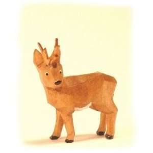  Erzgebirge German Wood Miniature Buck Deer